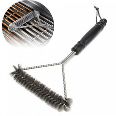 1Pcs Barbecue Grill Cleaning Brush BBQ Brush Clean Tool Grill Accessories Stainless Steel Bristles Non - stick Cleaning Brushes Barbecue Accessories Cleaning Supplies - Nimall