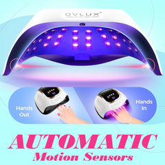 208W LED Professional UV Nail Lamp White OV001 - Nimall