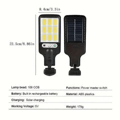 2200W Solar Street Light with Remote Control OM004 - Nimall