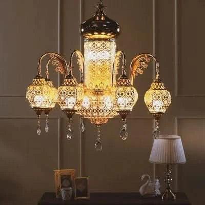 ثريا معلقة MD8773/8+5+3 (D880xH870 11.91KG 16x60W) 