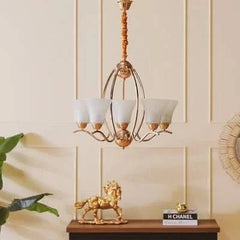 Antique Hanging Chandelier 6979/5+1