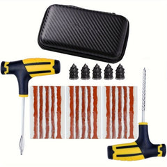 23pcs/42pcs Car Tire Repair Ki Tire Strips Stirring Glue Repair Tool Kit - Nimall