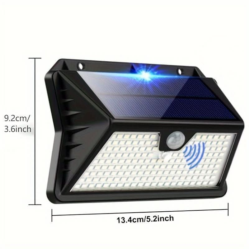 2/4/6Packs Outdoor Solar Light With Motion Sensor Outdoor Solar Light Outdoor Wall Light - Nimall