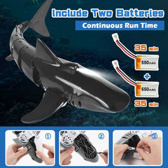 2.4G Remote Control Shark Toy 1:18 Scale High Simulation LK020 - Nimall