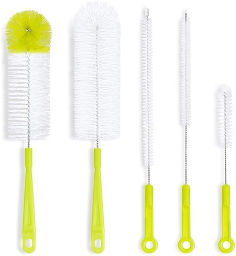 5Pcs Bottle Brush Cleaner Set  Long Handle Bottle Cleaner Brush for Narrow Neck