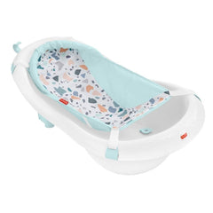 حوض استحمام 4 في 1 من Fisher-Price Baby to Toddler مع حزام ومقعد LK038 