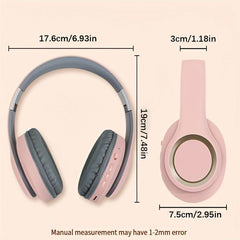 5.0 Wireless Headphones - Surround Audio, Stereo Channel, Volume Contro - Nimall