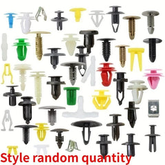 50/100/200Pcs/Set Universal Plastic Clips For Car Fender Bumper Door Car Interior Hole Lining Panel Retainer Push Clips - Nimall