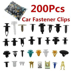 50/100/200Pcs/Set Universal Plastic Clips For Car Fender Bumper Door Car Interior Hole Lining Panel Retainer Push Clips - Nimall