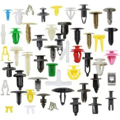 50/100/200Pcs/Set Universal Plastic Clips For Car Fender Bumper Door Car Interior Hole Lining Panel Retainer Push Clips - Nimall