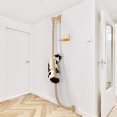 Cat Wall Climbing Rope,1.5m Long Cat Scratcher Rope