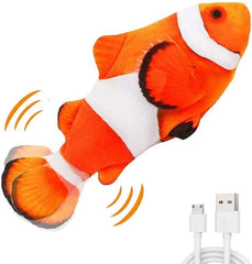 Electric Moving Fish Cat Toy