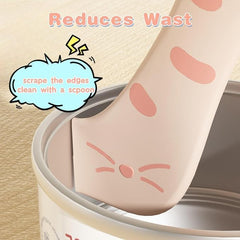 Cat Food Can Lid and Spoon，Pet Food Can Supplies Set