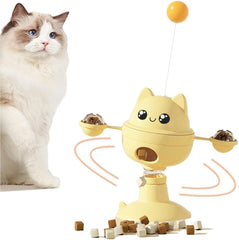 Cat Toys,Cat Toys for Indoor Cats，Interactive Slow Feeder Puzzle Toy，Stimulate Hunting Instincts, Prevent Overeating, and Keep Your Kitty Happy & Active All Day