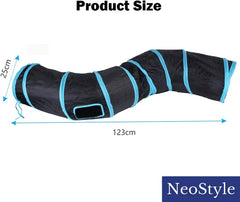 Cat Tunnel Tube,Cat Toys Interactive,Foldable Rabbit Tunnel