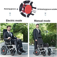 Electric Wheelchair Folding Wheelchair Easily Foldable Fully Automatic