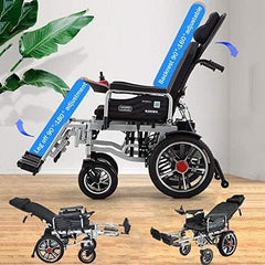 Electric Wheelchair Folding Wheelchair Easily Foldable Fully Automatic