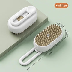 3-in-1 Cat Steam Brush with One-Button Spray