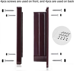 Large Cat Door, (25 * 23.5 * 5.3cm) Interior and Exterior Pet Door