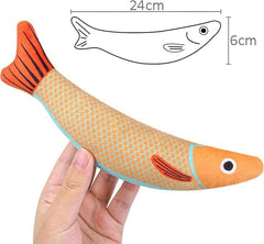 Cat Toys Fish with Catnip - Rustling Sound ,2pcs