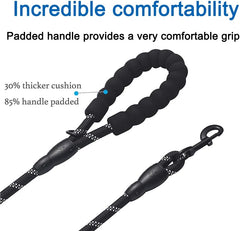Dual Dog Leash, Dog Leash Coupler,360°Tangle Free Bungee Leash