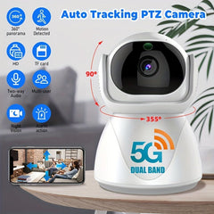 5G HD Dual Band WiFi Home Security Surveillance Camera System - Nimall