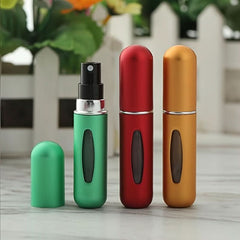 5ml Portable Perfume Spray Bottle - Refillable Mini Atomizer for Travel - Cosmetic Pump Dispenser - Convenient and Easy to Use - Nimall