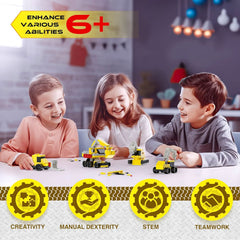 6 - in - 1 construction vehicle toy set LK071 - Nimall