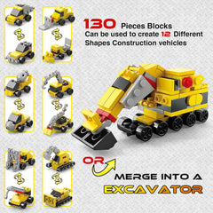 6 - in - 1 construction vehicle toy set LK071 - Nimall