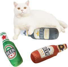 Pet Squeak Toys,Funny Plush Squeaky Toys for Dogs and Cats