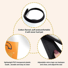 Cat and Dog Cone Collar, Adjustable Recovery Pet Cat Neck Cone