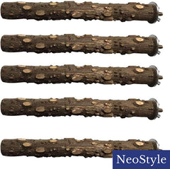 4 pcs/5 pcs Natural Wood Perches for Birds,Bird Parrot Stand Toy