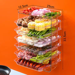 Kitchen Storage Rack,Kitchen Fruit and Vegetable Preparation Plate