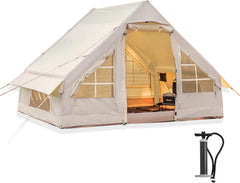 Inflatable Camping Tent with Pump, Glamping Tents