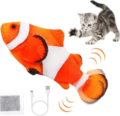 Electric Moving Fish Cat Toy
