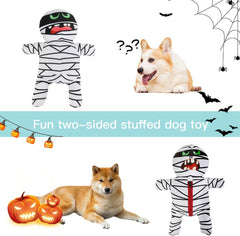 Squeaky Dog Toys,Colorful Durable Toy with Cotton Rope