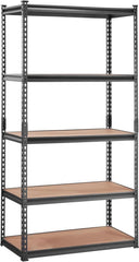 Heavy-Duty 5-Tier Adjustable Metal Storage Shelving Unit