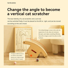 New Cat Scratcher, Rocking House Cat Scratching Board Nest
