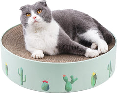 Cat Scratcher, Round Cat Scratch Pad for Indoor Cats
