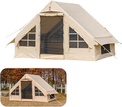 Inflatable Camping Tents with Pump, Large Family Tent