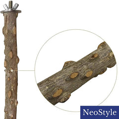 4 pcs/5 pcs Natural Wood Perches for Birds,Bird Parrot Stand Toy