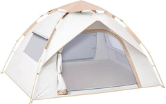 Automatic Pop Up Camping Tent, 2/4/6/8 Person Waterproof Portable Dome Tent with Carry Bag