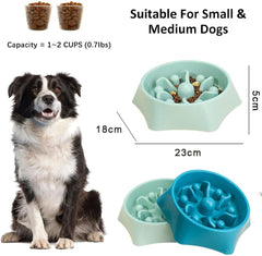 Slow Feeder Dog Bowls, Puppy Bowl