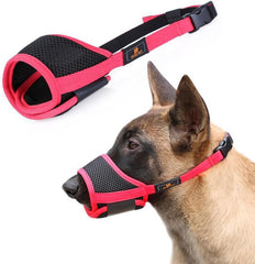 Dog Muzzle,Comfortable Breathable Mesh Soft Fabric