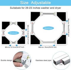 Mylindde Universal Washer Dryer Stacking Kit