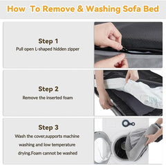 Dog Bed，Washable Dog Sofa Bed for Large Medium Small Dogs
