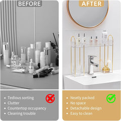 Over-Faucet Bathroom Organizer