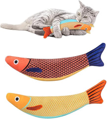 Cat Toys Fish with Catnip - Rustling Sound ,2pcs