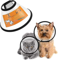 Cat and Dog Cone Collar, Adjustable Recovery Pet Cat Neck Cone