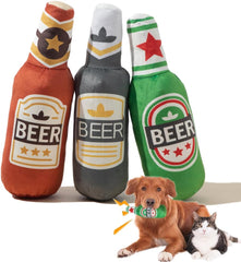 Pet Squeak Toys,Funny Plush Squeaky Toys for Dogs and Cats